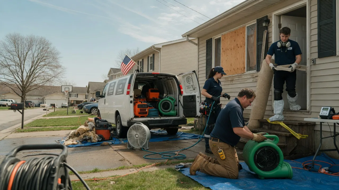 Water Damage Restoration in Rockford, OH near me